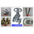 cast steel din non rising stem free sample of gost gate valve with drawing